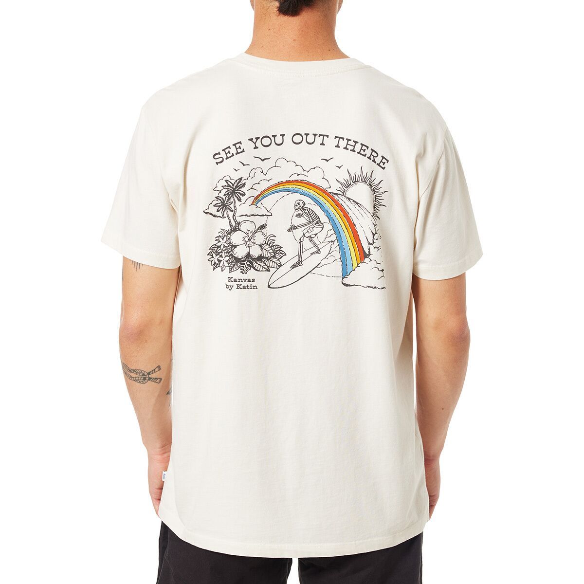 Image of Katin Shangri-La T-Shirt - Men's Vintage White, M