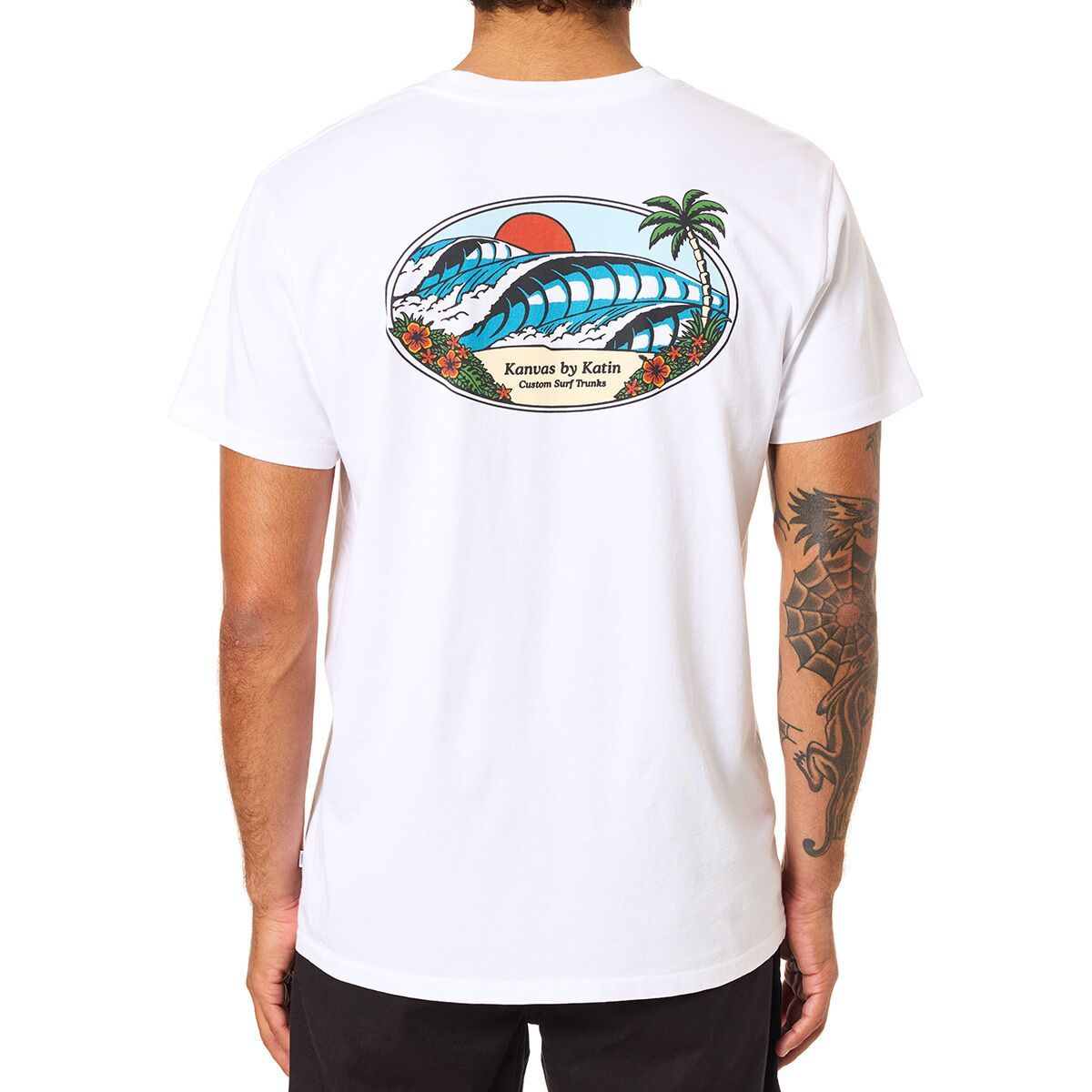 Image of Katin Atlantic T-Shirt - Men's White, S