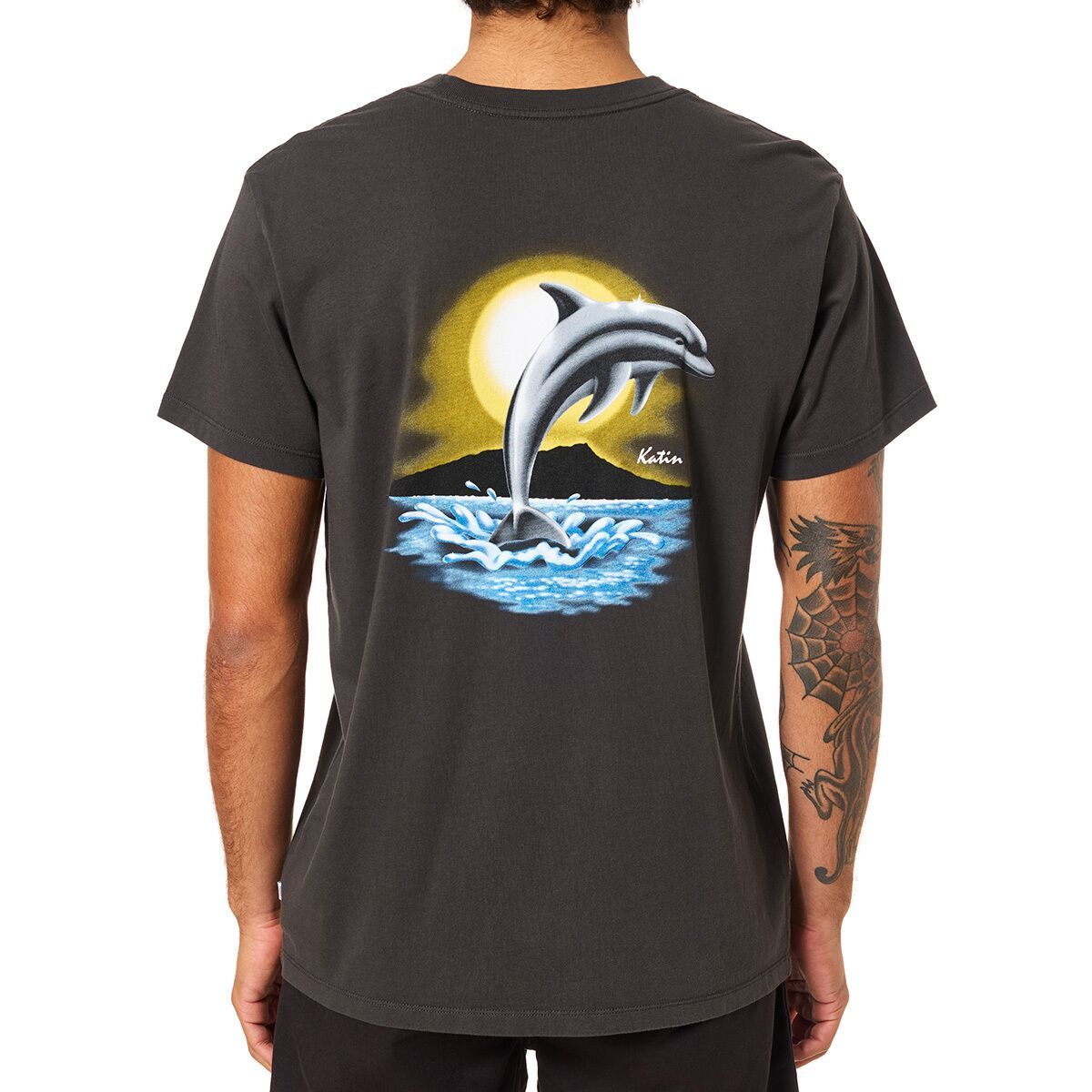 Image of Katin Splash T-Shirt - Men's Black Wash, S