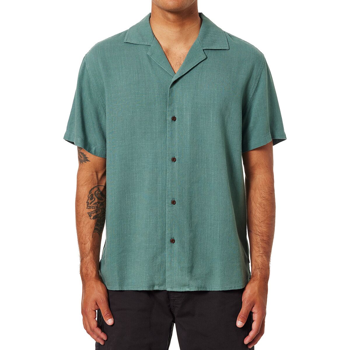 Katin Katin Teller Shirt - Men's Atlantic Green, M