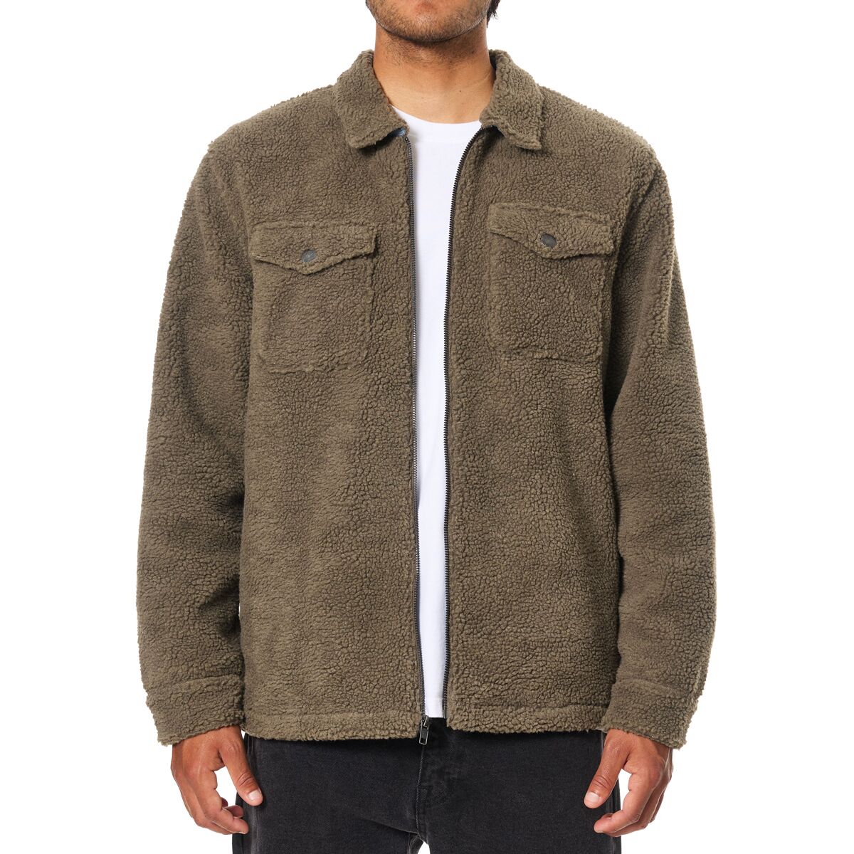 Image of Katin Anderson Sherpa Jacket - Men's Shadow, XL