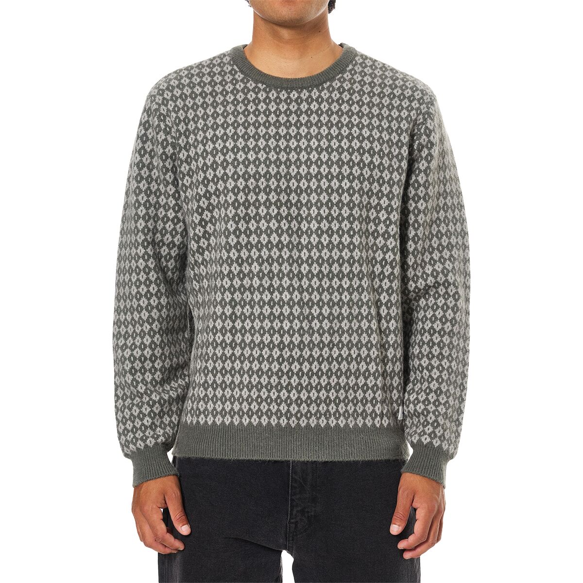 Katin Katin Check Sweater - Men's Gray Green, L