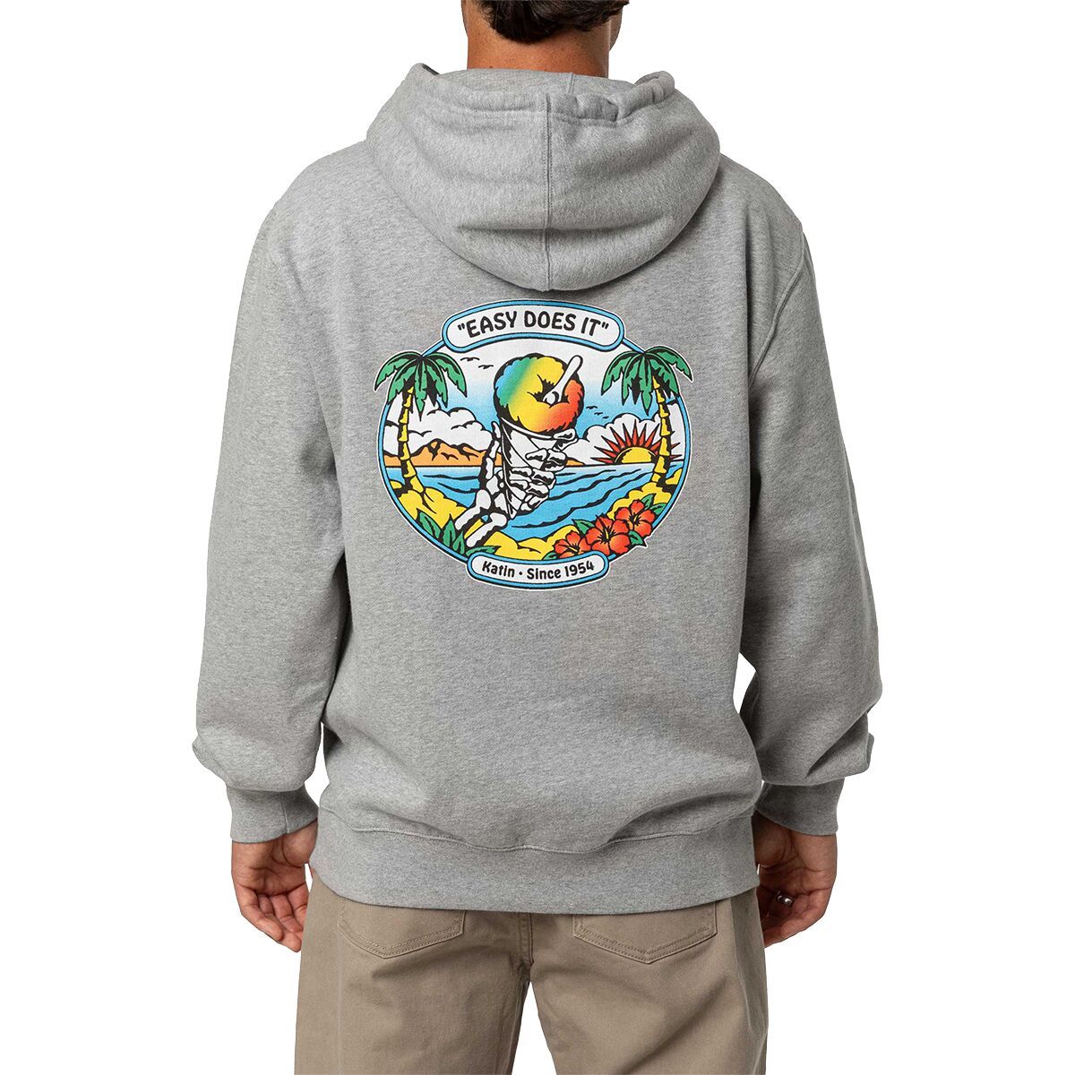 Image of Katin Chillin Hoodie - Men's Heather Gray, S