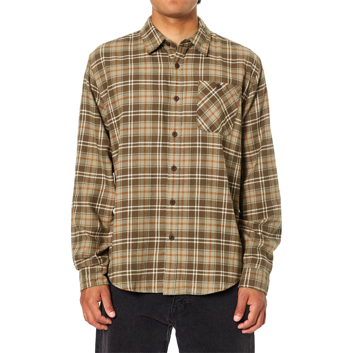 Katin Katin Derek Flannel - Men's Brown, L