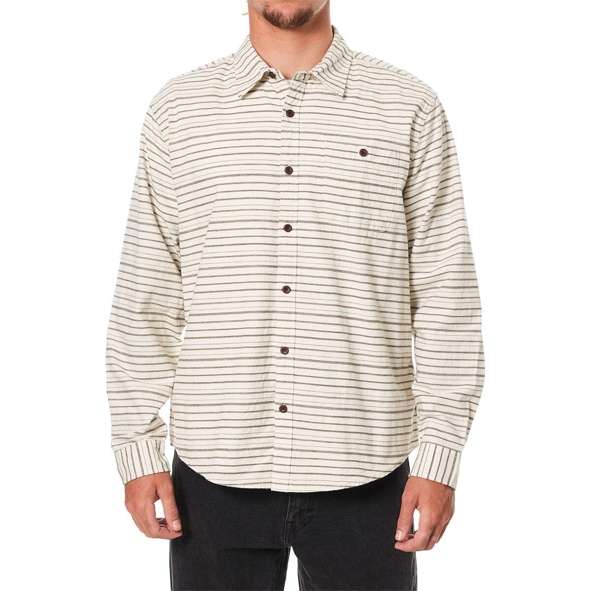 Image of Katin Derek Flannel - Men's Shadow, L