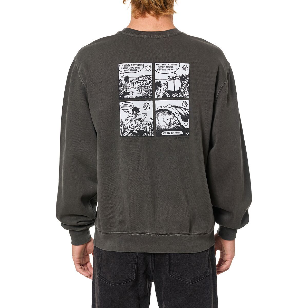 Image of Katin Excellent Crew Sweatshirt - Men's Lead, XXL