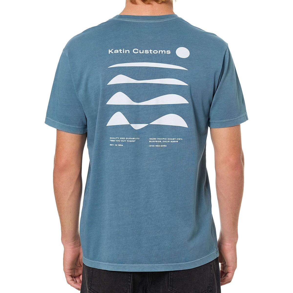 Image of Katin Frequency T-Shirt - Men's Aviator Blue, S