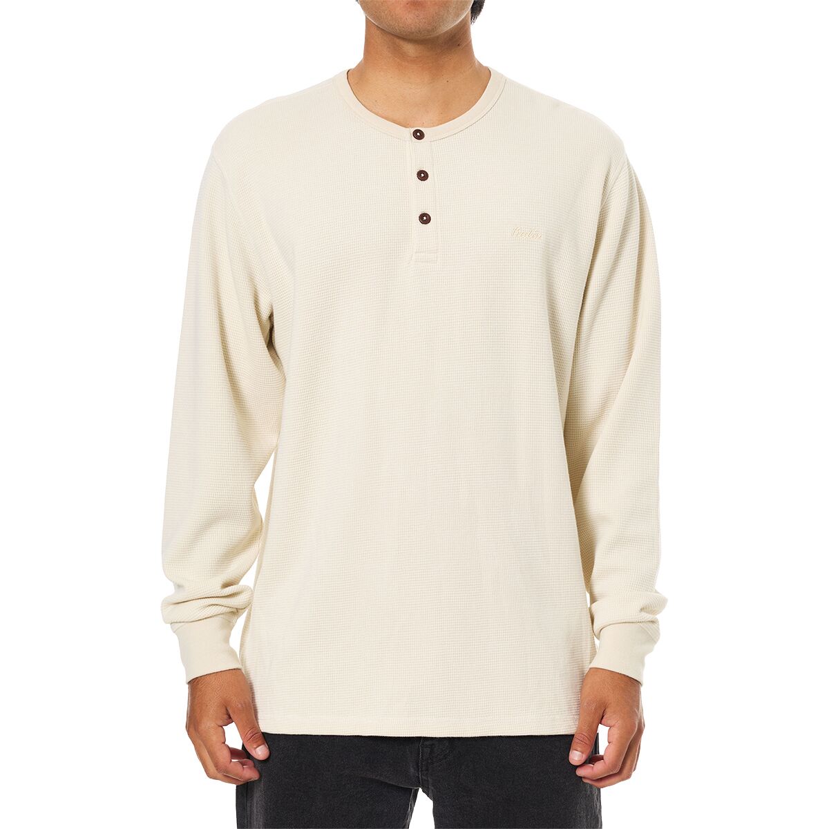 Image of Katin Mesa Thermal Shirt - Men's Vintage White, M