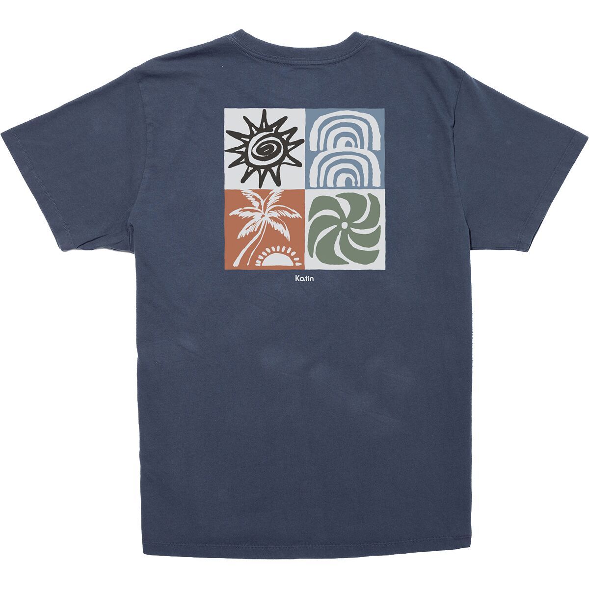 Image of Katin Realm T-Shirt - Men's Polar Navy, XL