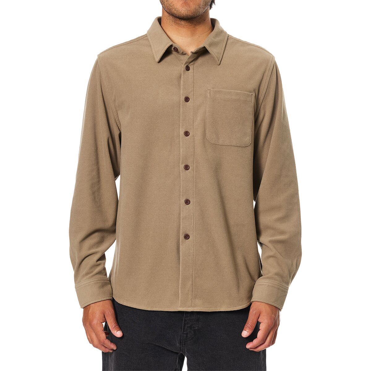 Katin Katin Roland Shirt - Men's Gray Rock, L