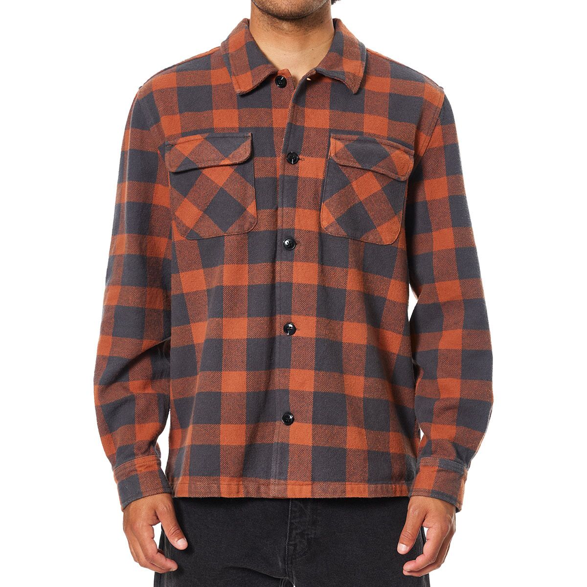 Image of Katin Shiloh Flannel - Men's Brick, M