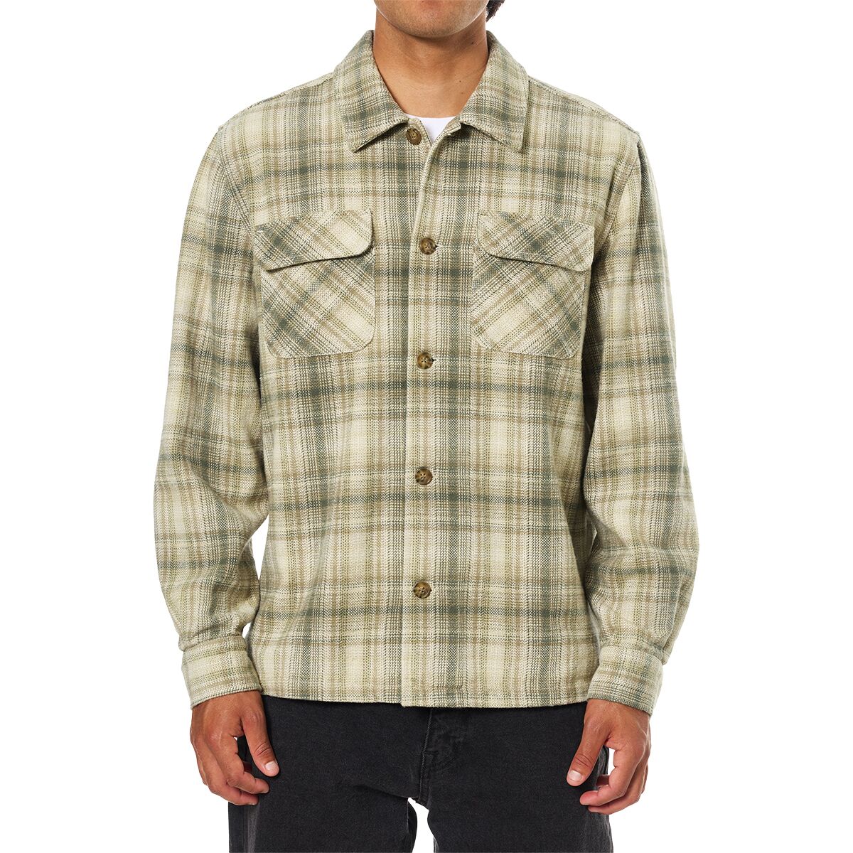 Image of Katin Shiloh Flannel - Men's Moss, M