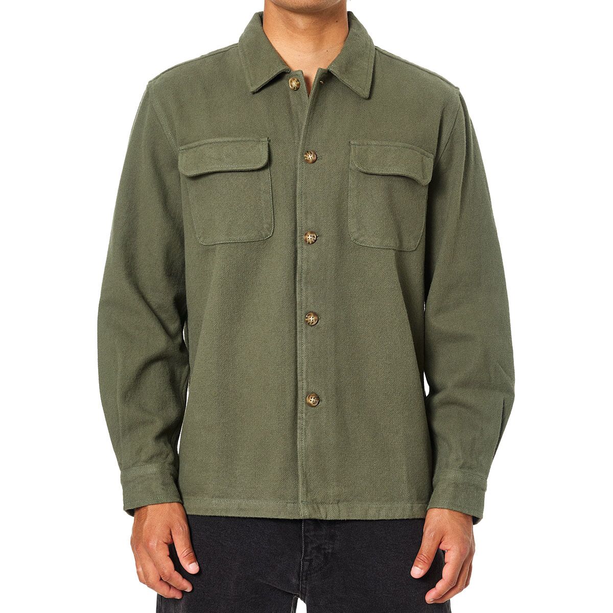Image of Katin Shiloh Flannel - Men's Thyme, XL