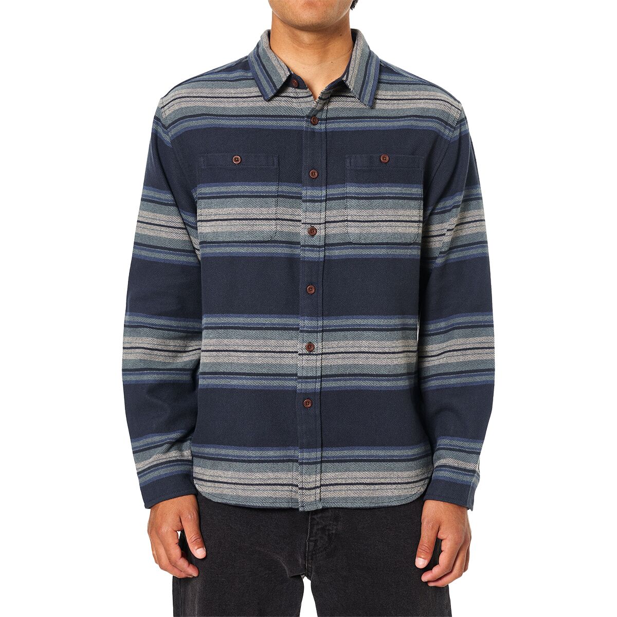 Image of Katin Sierra Flannel - Men's Polar Navy, XL