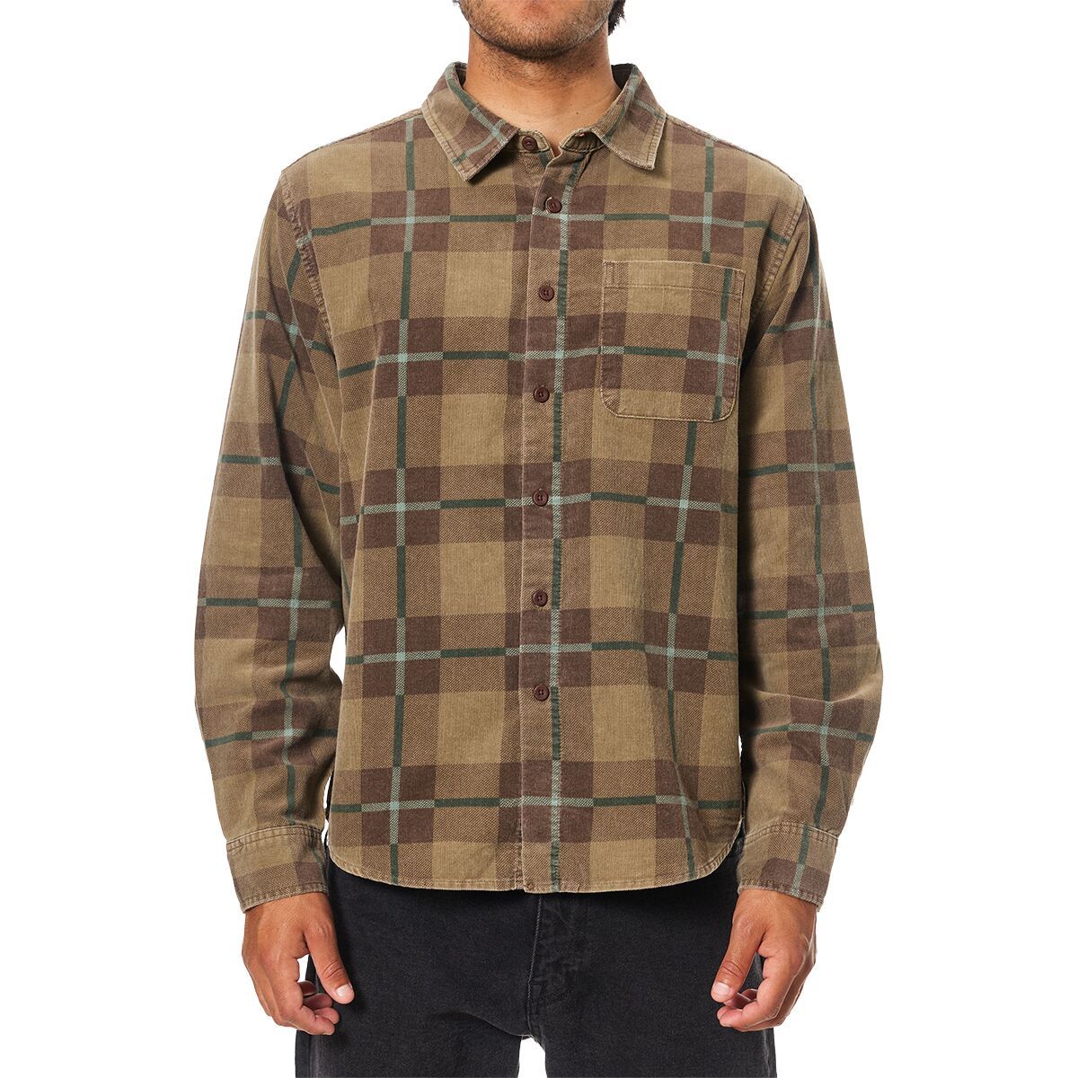 Image of Katin Stevie Shirt - Men's Light Brown, M