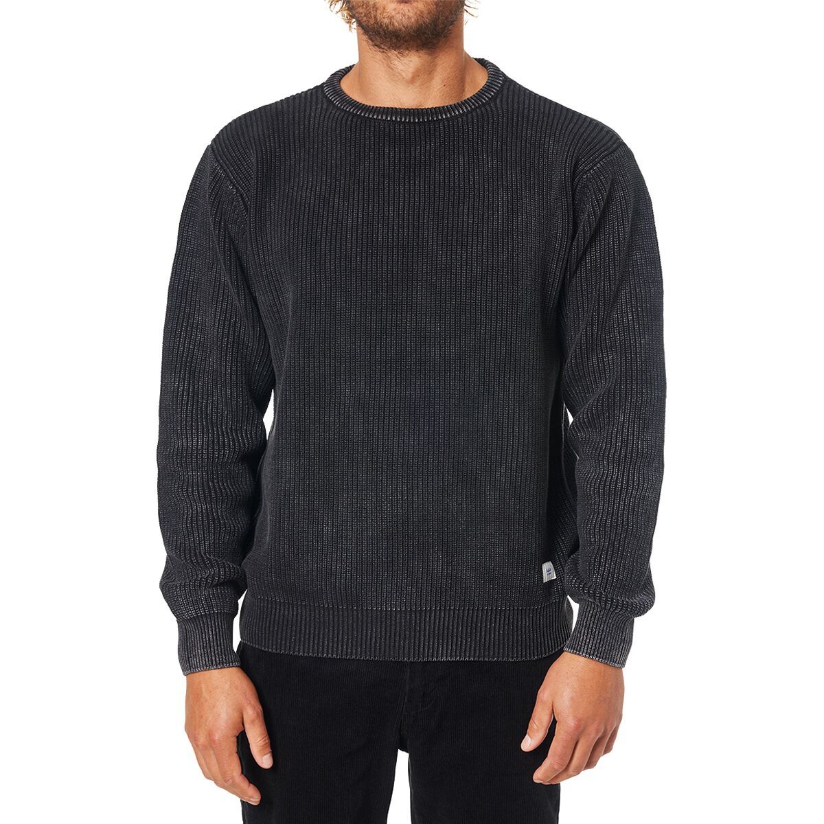 Image of Katin Swell Sweater - Men's Black Wash, M