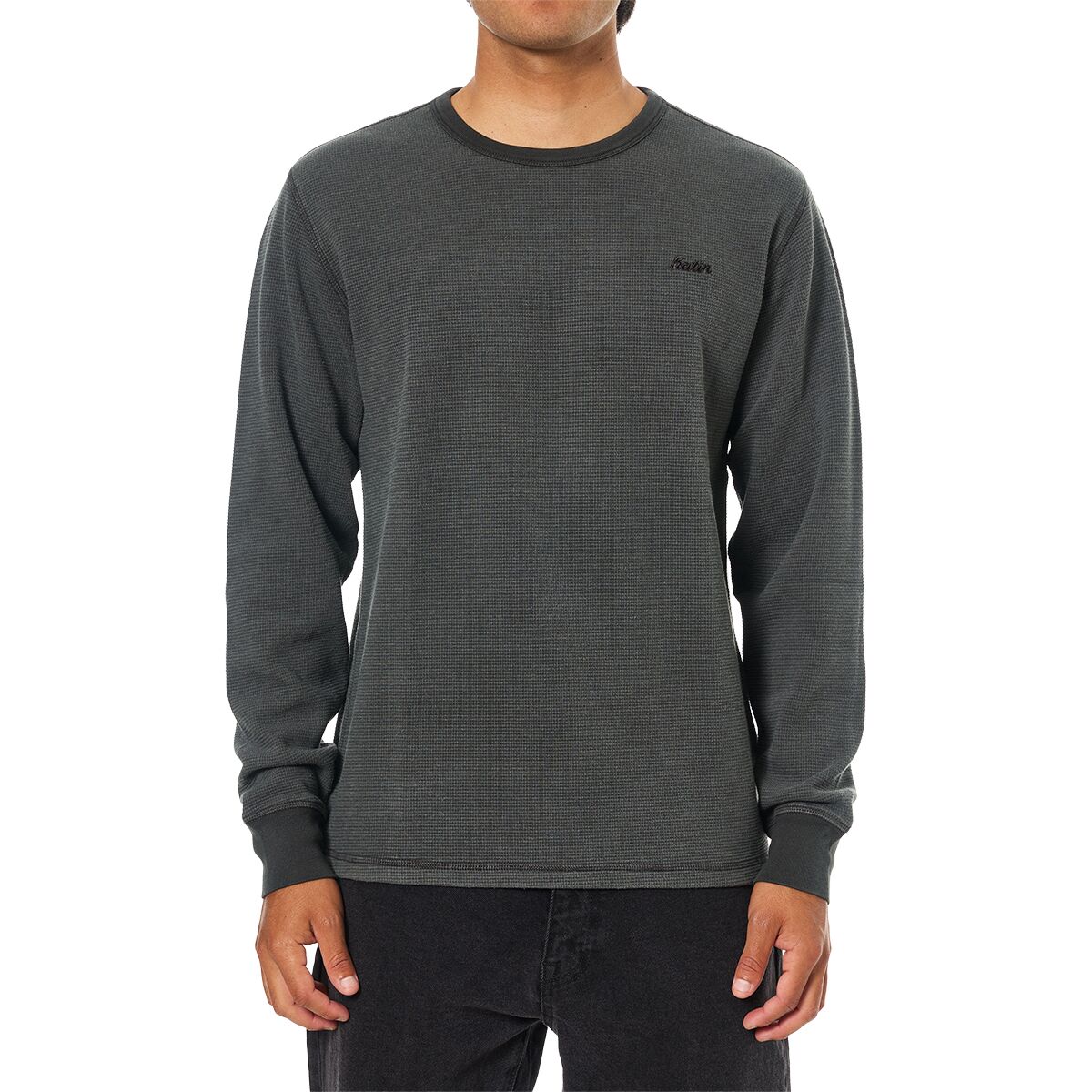 Image of Katin Therman Thermal Shirt - Men's Black Wash, S