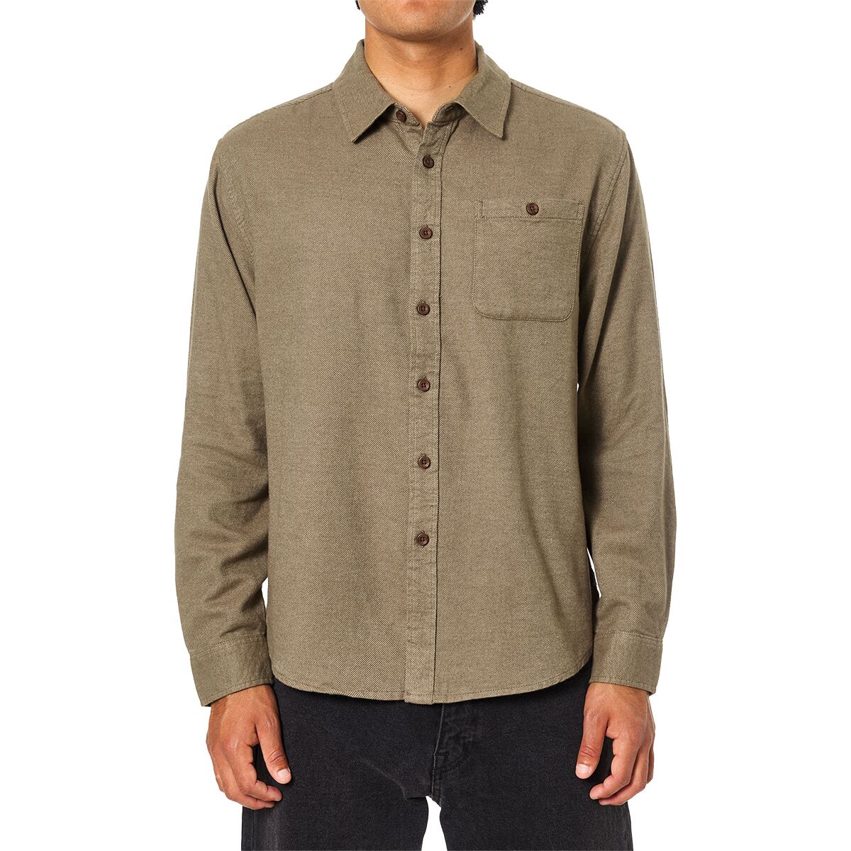 Image of Katin Twiller Flannel - Men's Mineral Gray, XL