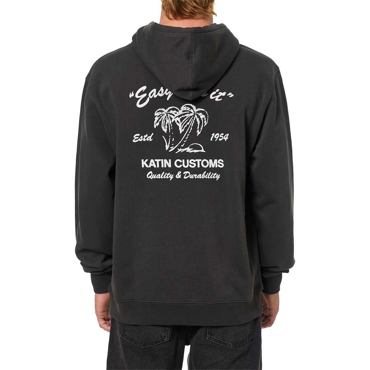 Katin Katin Suds Hoodie - Men's Black Wash, M