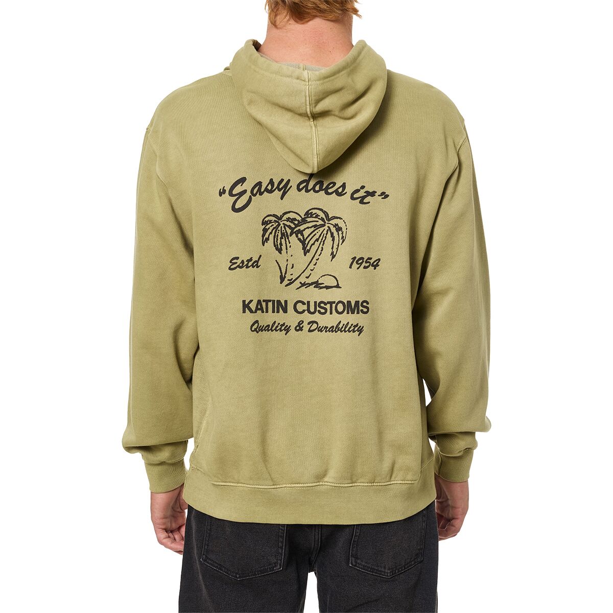 Image of Katin Suds Hoodie - Men's Covert Green, M