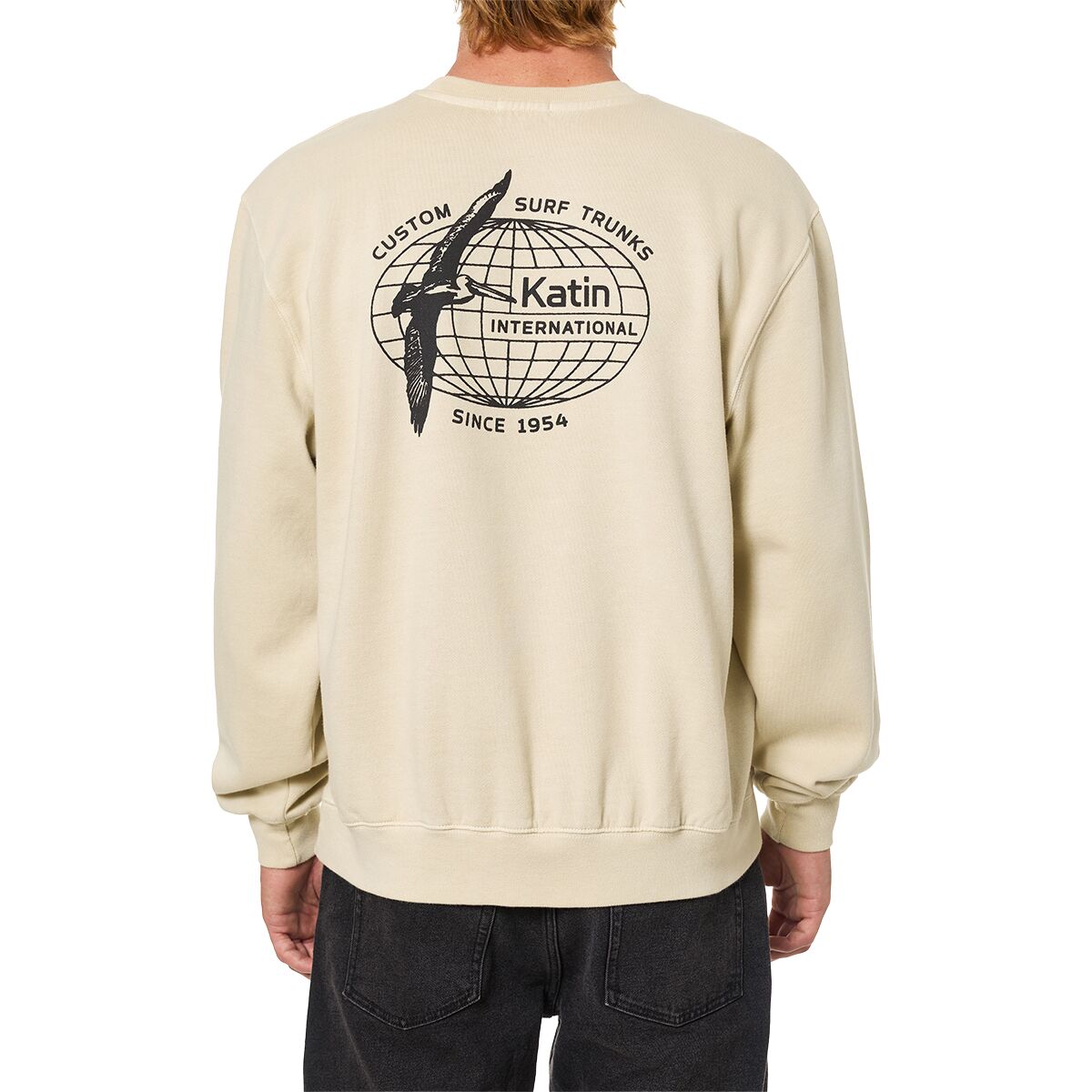 Image of Katin Williams Crew Sweatshirt - Men's Pelican, S