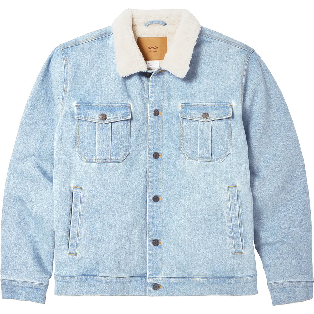 Katin Katin Harris Denim Jacket - Boys' Light Indigo, L