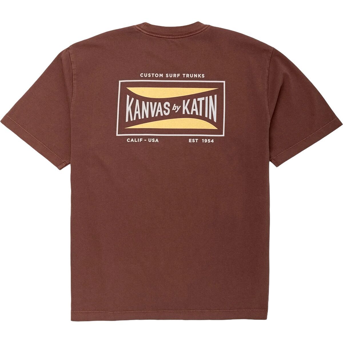 Image of Katin Scrubber Box Fit T-Shirt - Boys' Mahogany, M