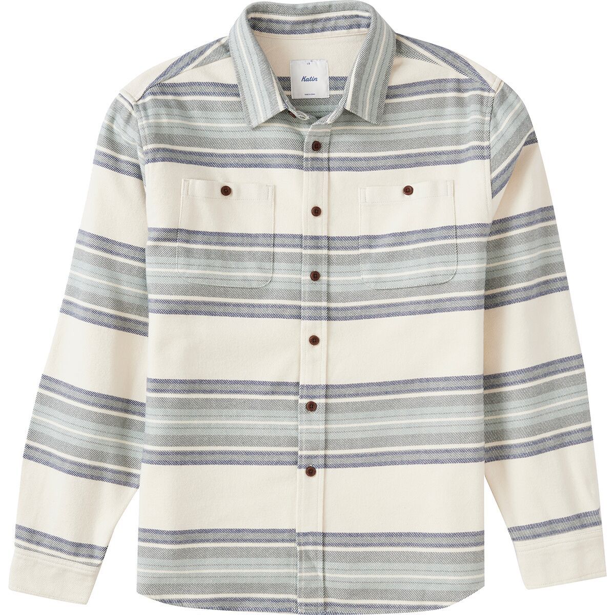 Image of Katin Sierra Flannel - Boys' Vapor Gray, M