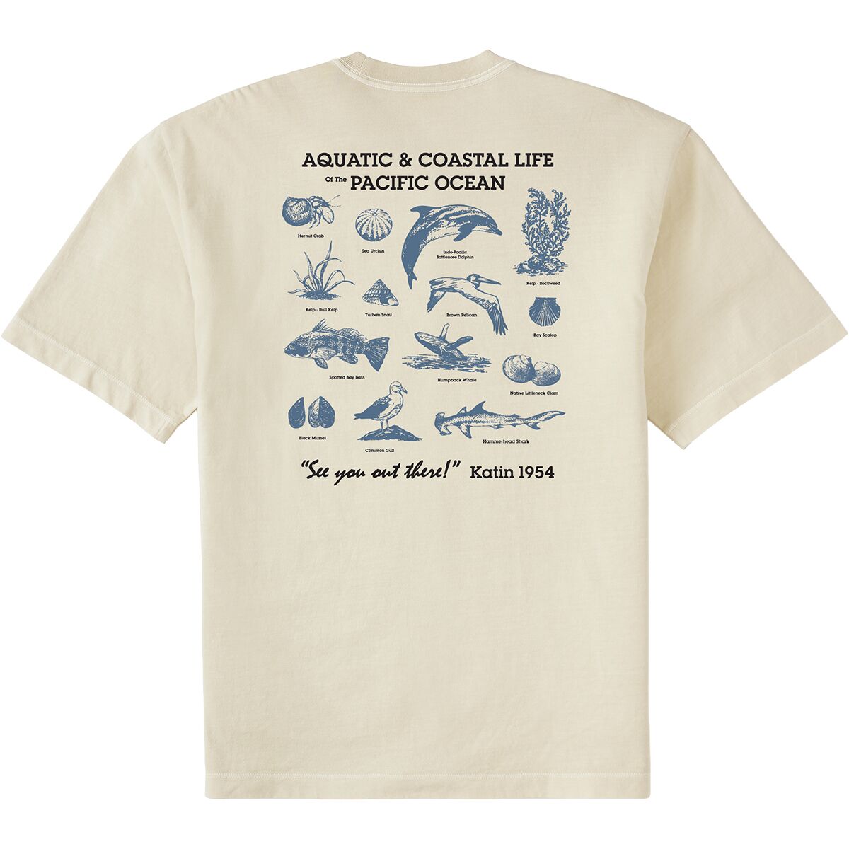 Katin Katin Conservation Box Fit T-Shirt - Boys' Pelican, XL