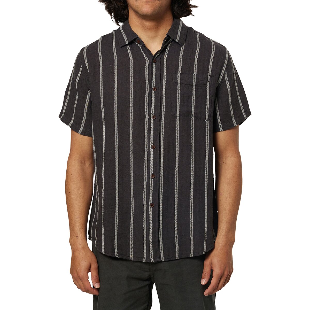 Image of Katin Alan Shirt - Men's Black Wash, M