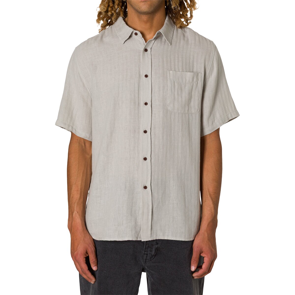 Image of Katin Alan Solid Shirt - Men's Mirage, S