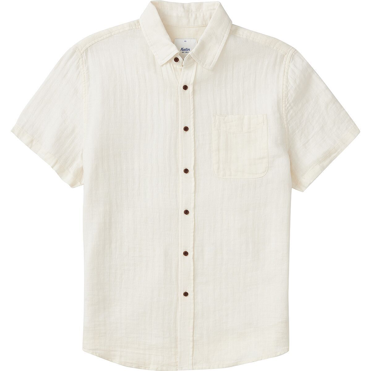 Image of Katin Alan Solid Shirt - Men's Vintage White, L