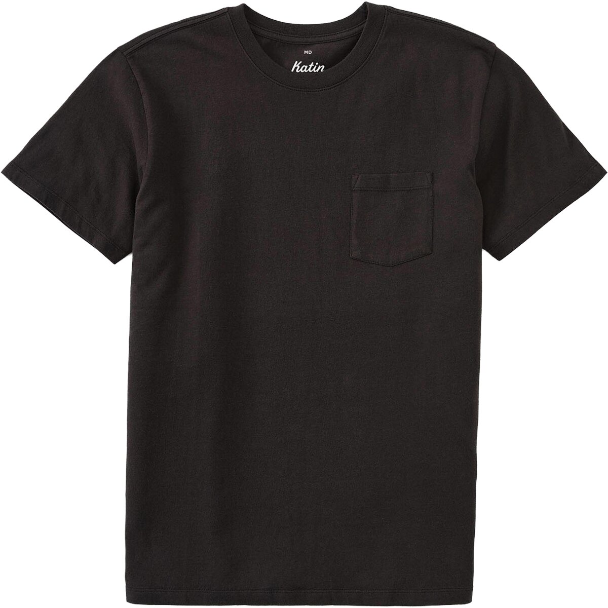 Image of Katin Base T-Shirt - Men's Black Vintage Wash, M