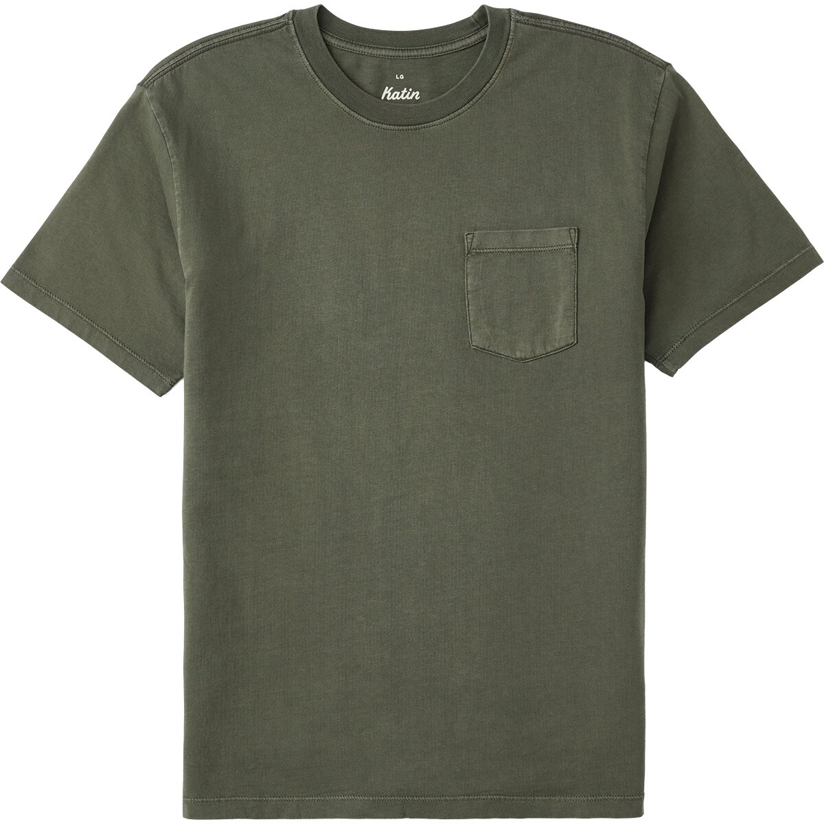 Image of Katin Base T-Shirt - Men's Clover Vintage Wash, M