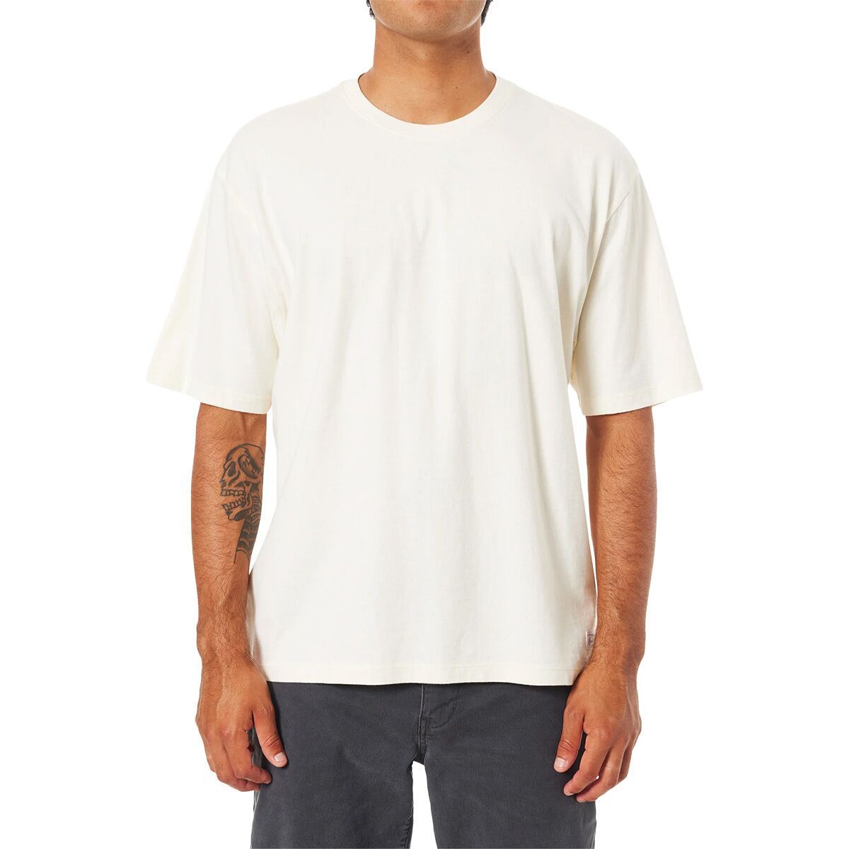 Image of Katin Box Fit T-Shirt - Men's Vintage White, L