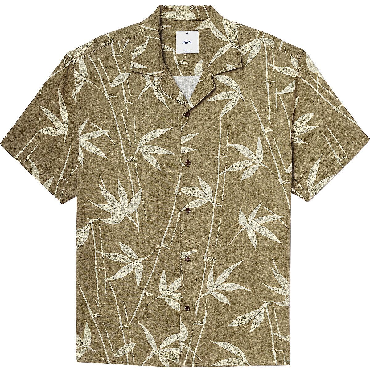 Image of Katin Bamboo Print Shirt - Men's Moss, XXL