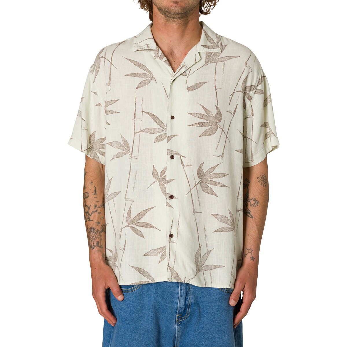 Image of Katin Bamboo Print Shirt - Men's Vapor, L