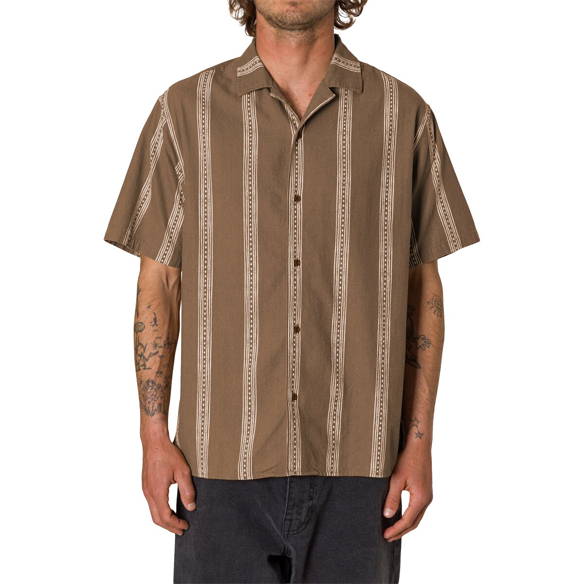 Image of Katin Cedar Shirt - Men's Light Brown, M