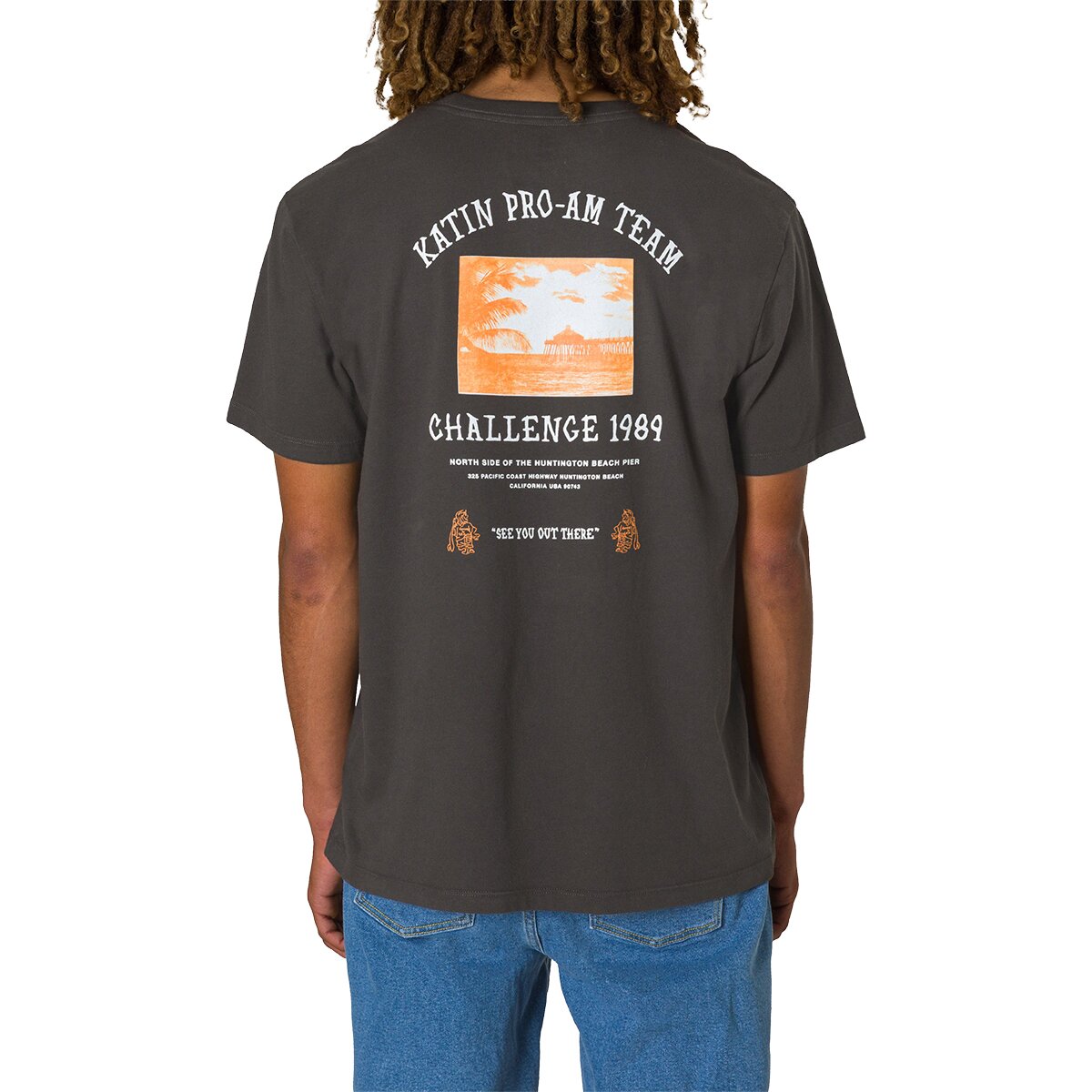 Image of Katin Collins T-Shirt - Men's Black Wash, S