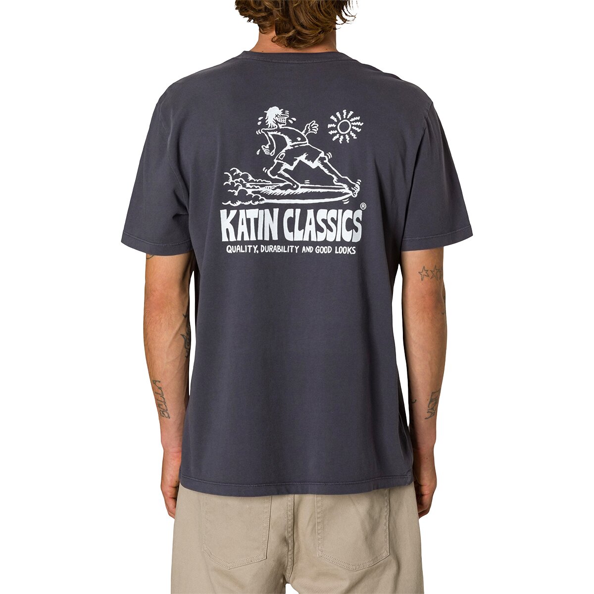 Image of Katin Conejo T-Shirt - Men's Polar Navy, M