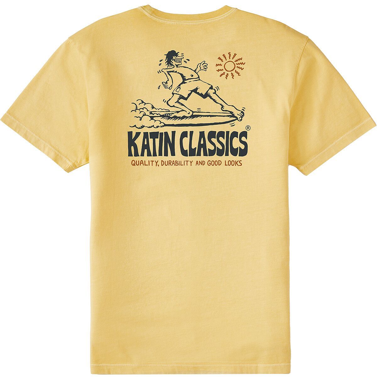 Image of Katin Conejo T-Shirt - Men's Yellow, M