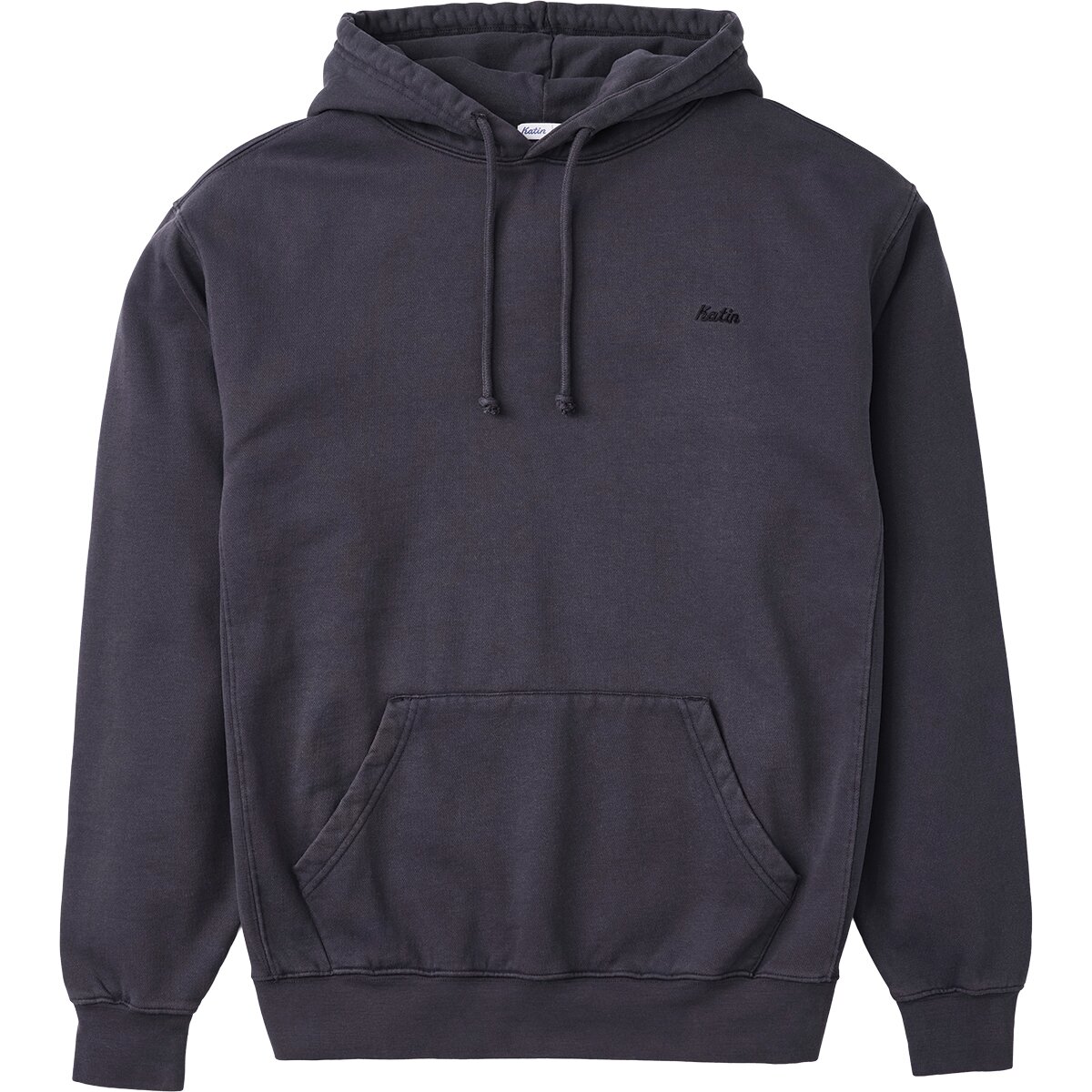 Image of Katin EMB Hooded Fleece - Men's Navy Vintage Wash, M