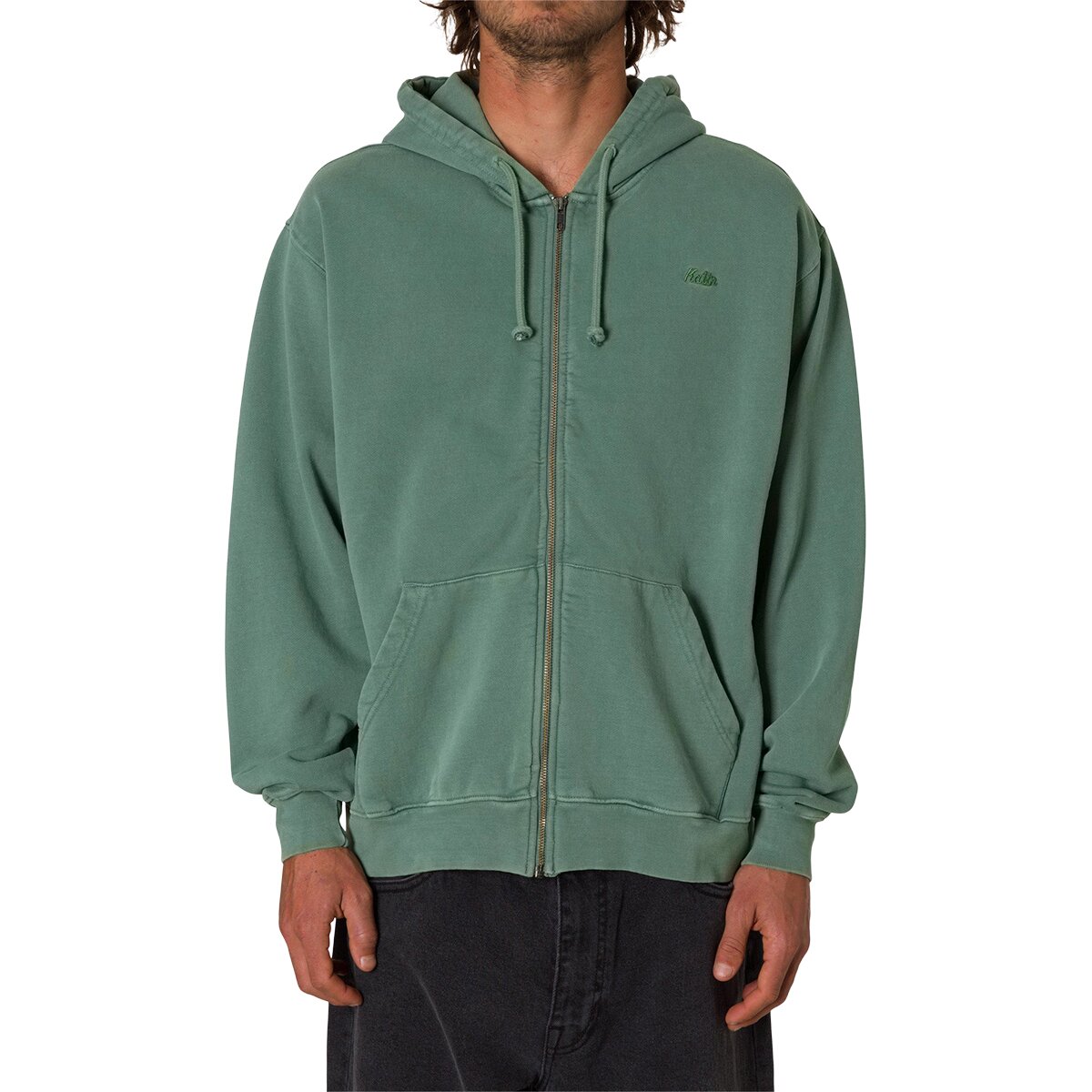 Katin Katin Emb Full Zip Hooded Fleece - Men's Duck, L
