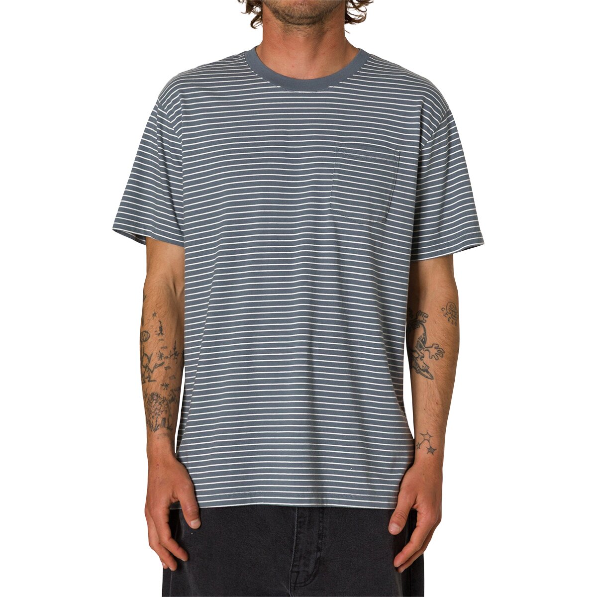 Image of Katin Finley Pocket T-Shirt - Men's Tempest Blue, M