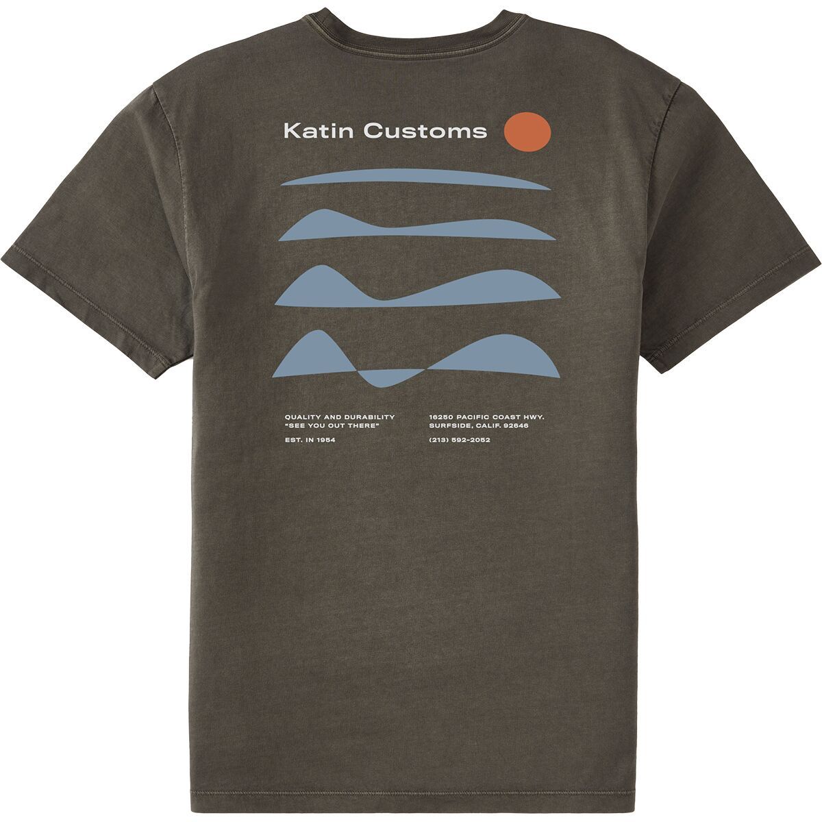 Image of Katin Frequency T-Shirt - Men's Lead, S