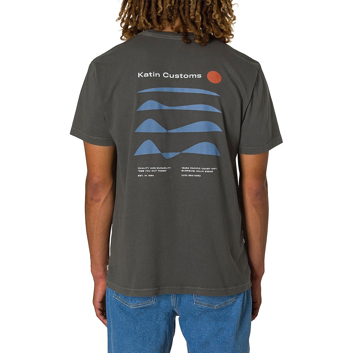 Katin Katin Frequency T-Shirt - Men's Lead, L - $34.95 at Backcountry.com