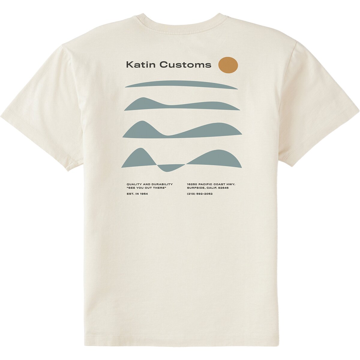 Image of Katin Frequency T-Shirt - Men's Vintage White, M