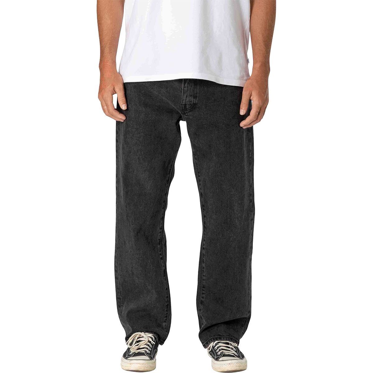Image of Katin George 64 Relaxed Pant - Men's Washed Black, 30x32