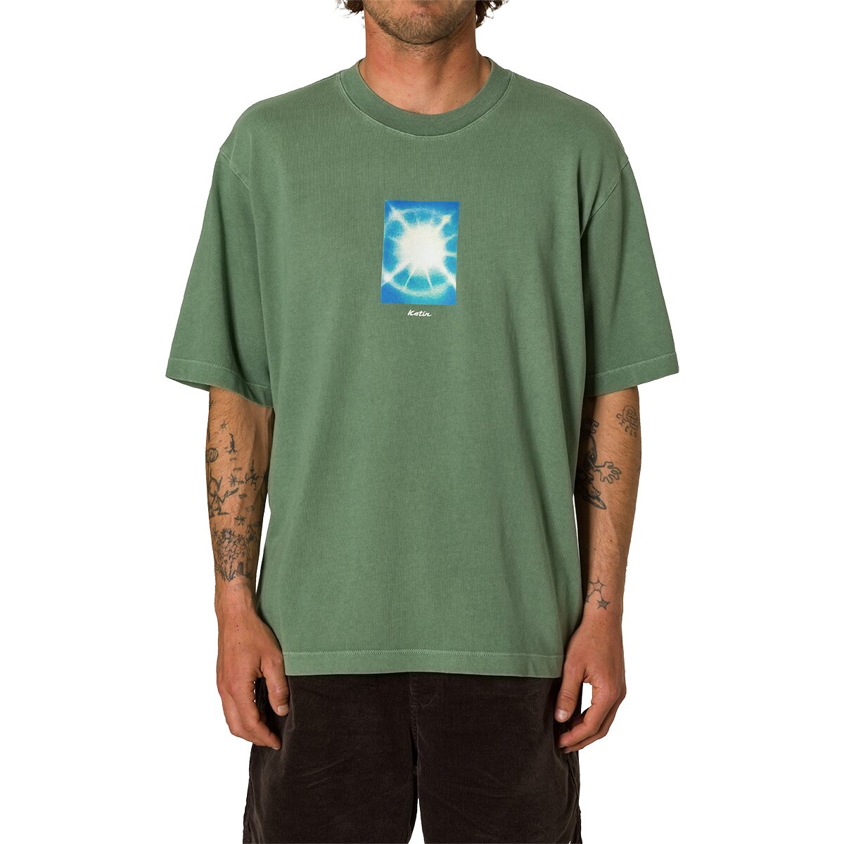 Image of Katin Glare Box Fit T-Shirt - Men's Duck, M