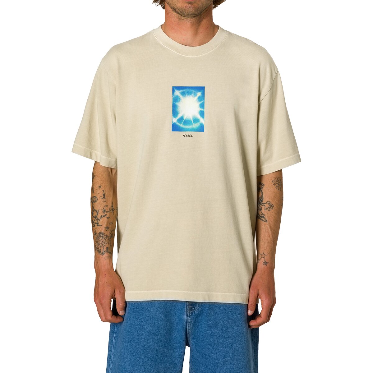 Katin Katin Glare Box Fit T-Shirt - Men's Pelican, XL